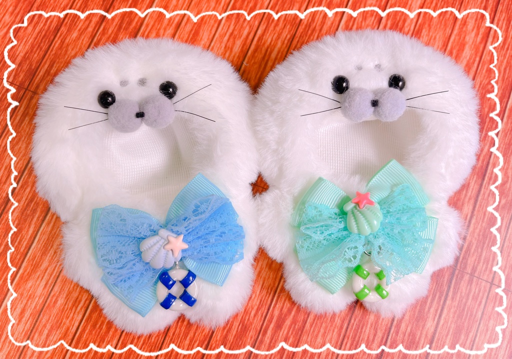 🦭あざらし着ぐるみ🐚(10センチぬいぐるみ)