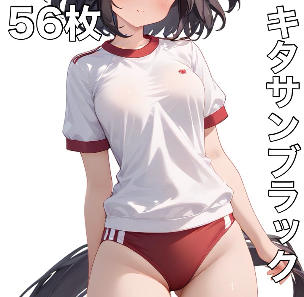 【ブルマ体操着】キタサンブラック【56枚】