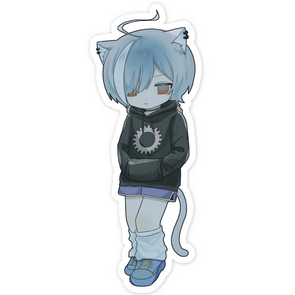 猫らむ汰ステッカー