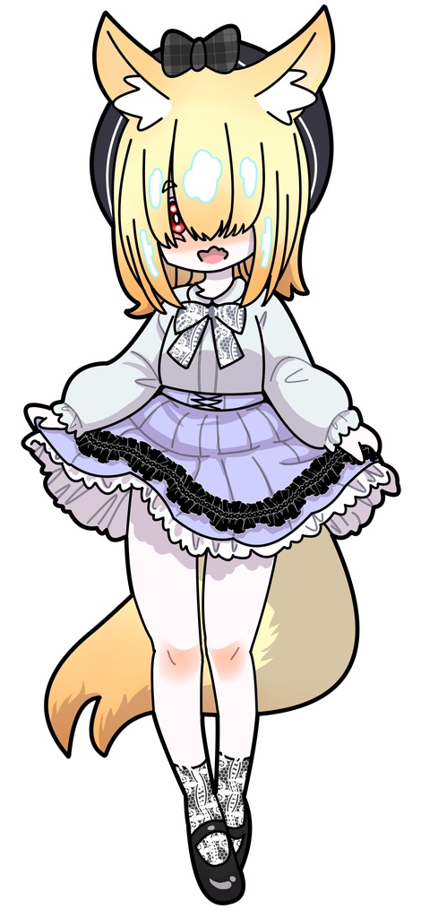 お稲荷JKたまもちゃん！おさき 10th組紐アクリルキーホルダー