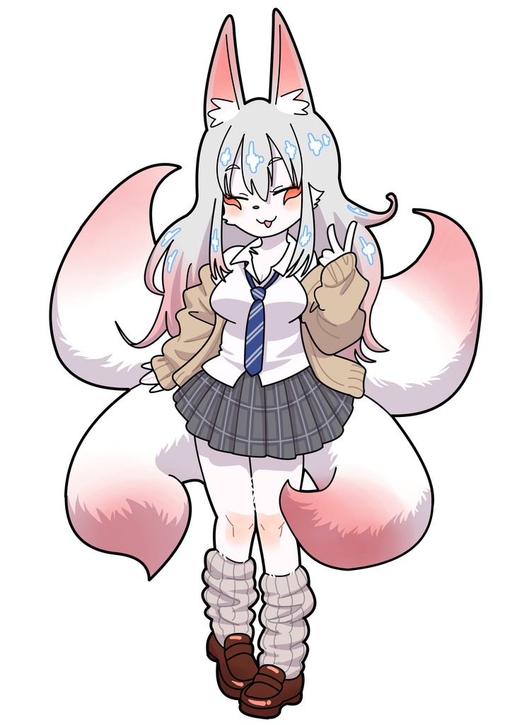 お稲荷JKたまもちゃん！てんこ姉さま 10th組紐アクリルキーホルダー