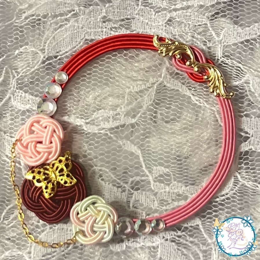 蝶よ花よ デコ缶バッジカバー 54㎜