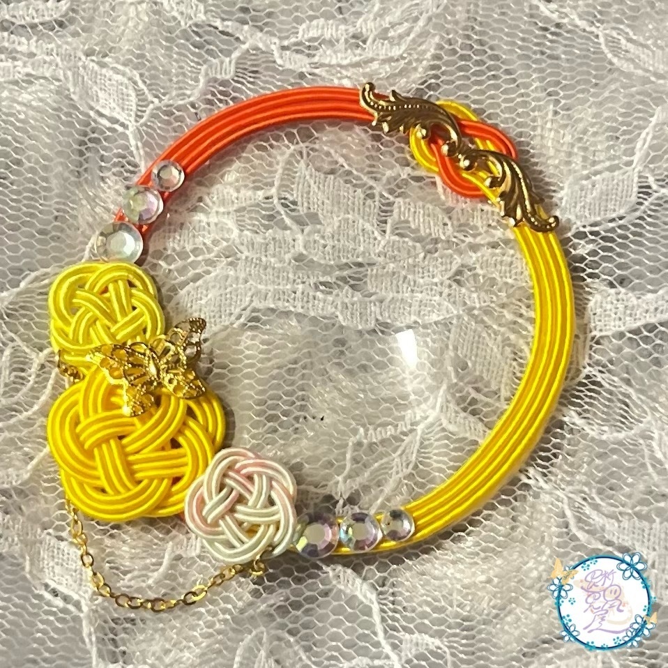 蝶よ花よ デコ缶バッジカバー 54㎜