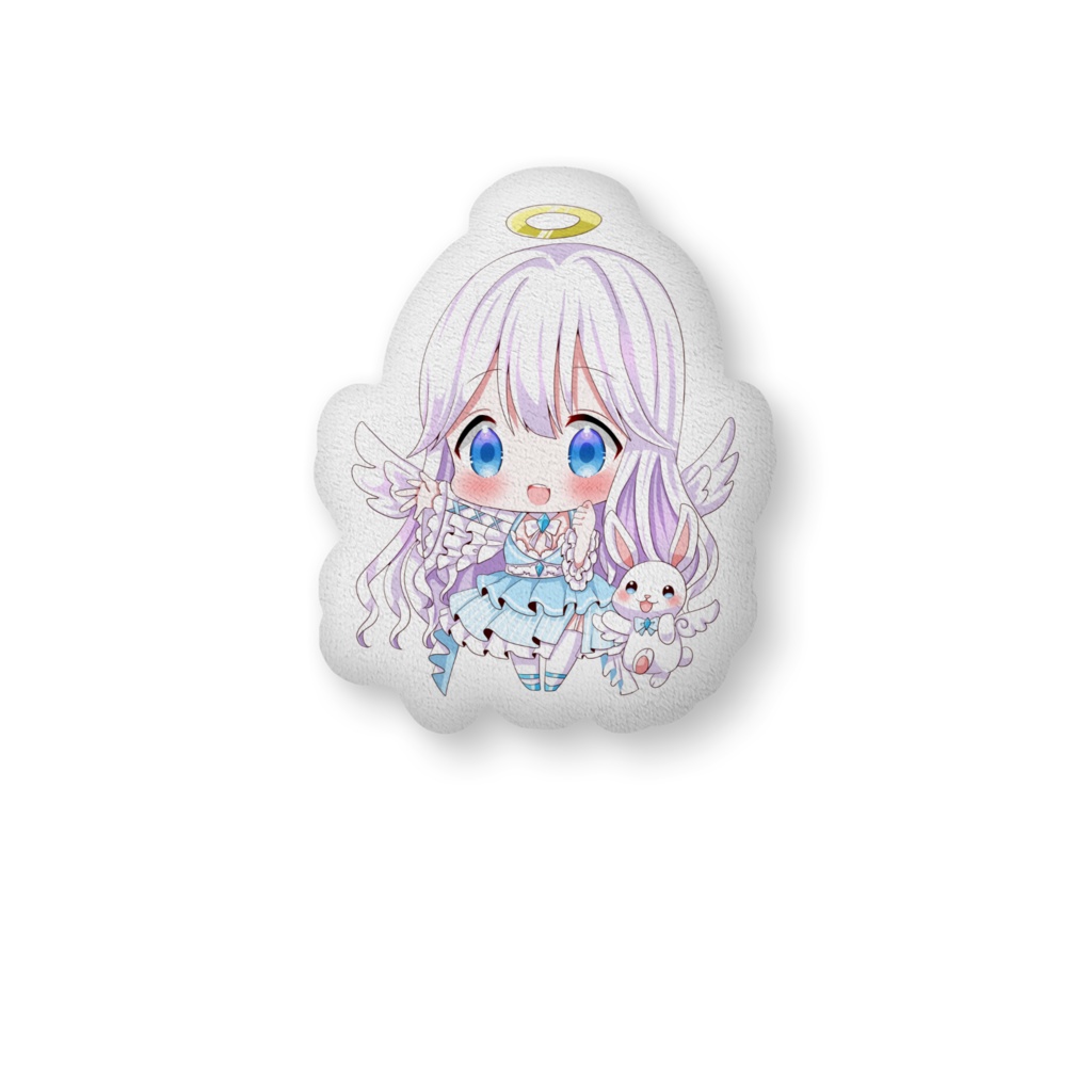 ぎゅってして？れいらたんクッション(両面:天使の加護＆うるうる)