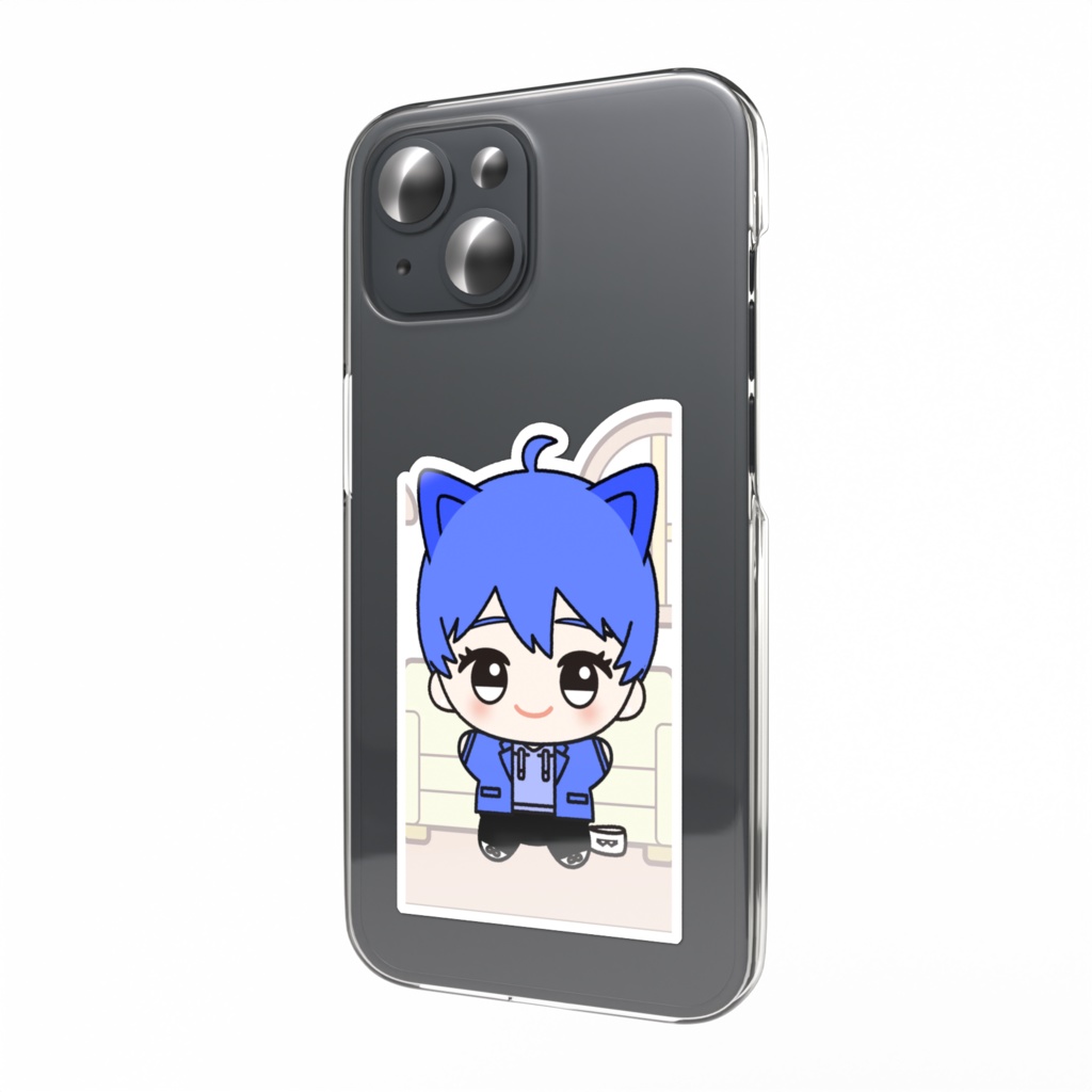 金谷リュウ（？）スマホステッカーちびぐるみ風