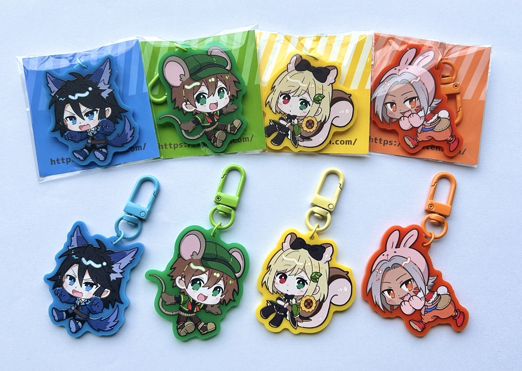 【動物アクリルキーホルダー】ルイン