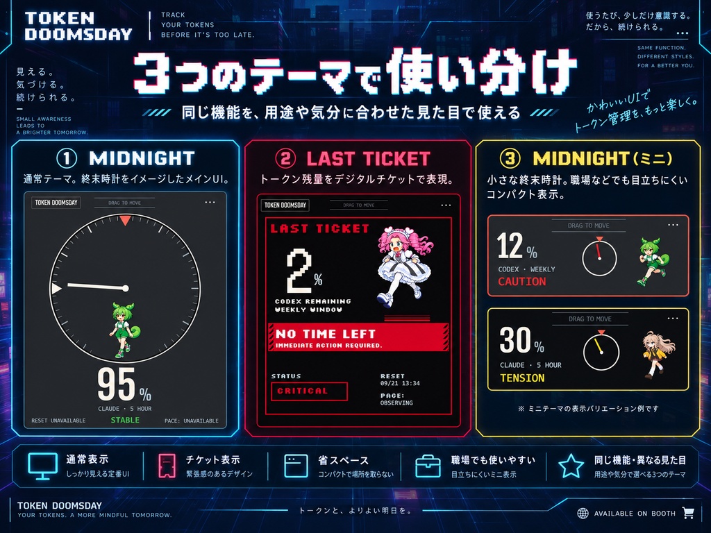 TOKEN DOOMSDAY体験版|生成AI作業コンパニオン