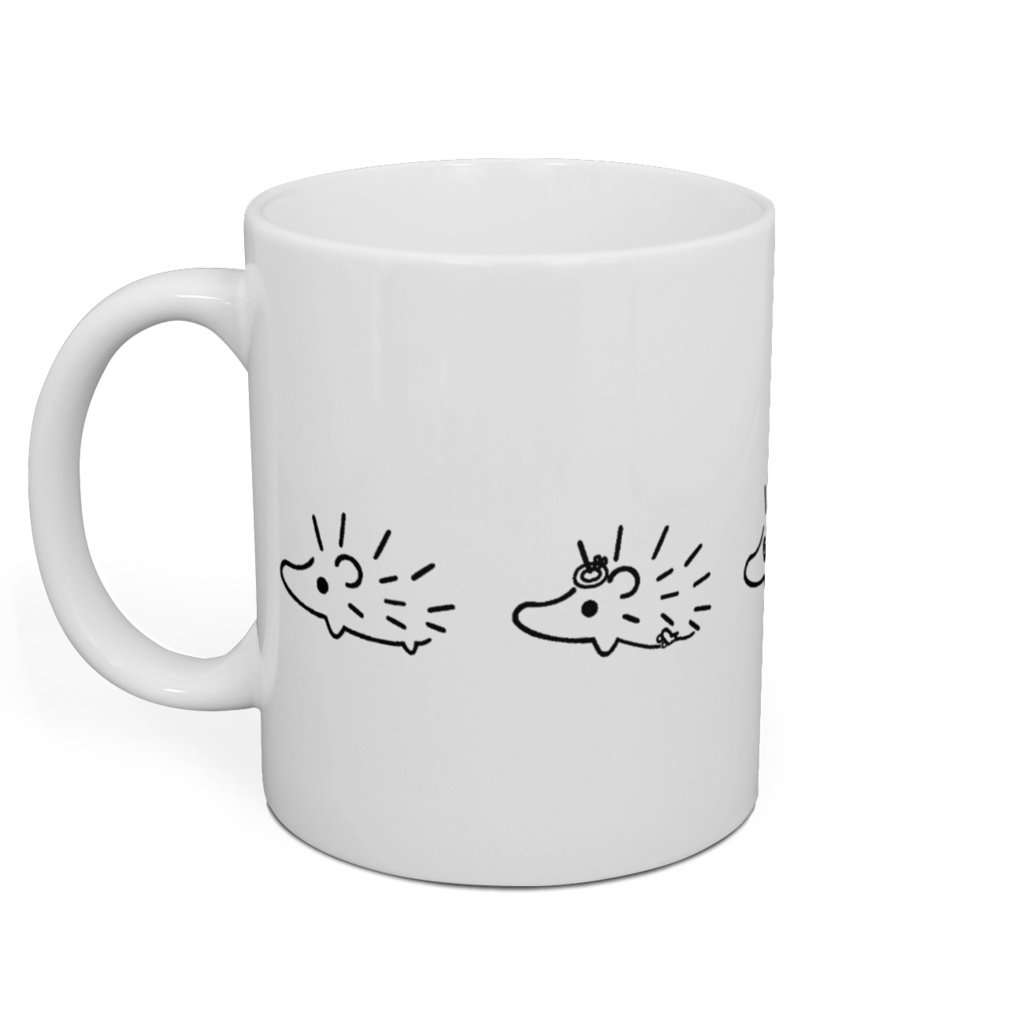 HEJIマグカップ(モノクロ)