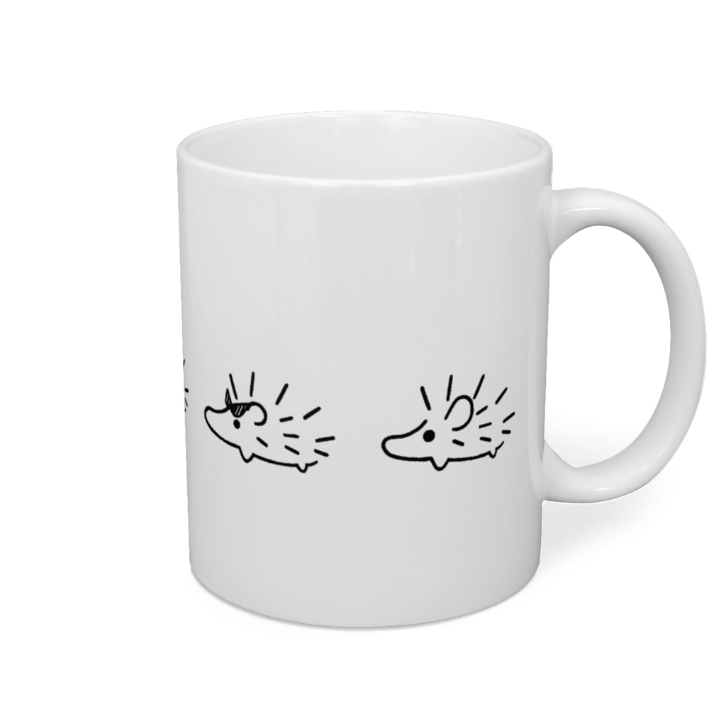 HEJIマグカップ(モノクロ)