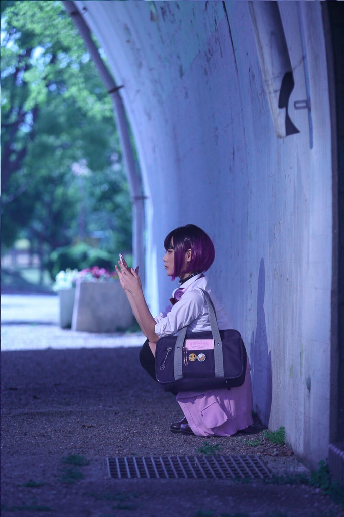 【すぐに使える♥るちかポーズ作画資料写真集】vol.8 シャツ制服(サブカル系)+ヘッドホンマルチアングル