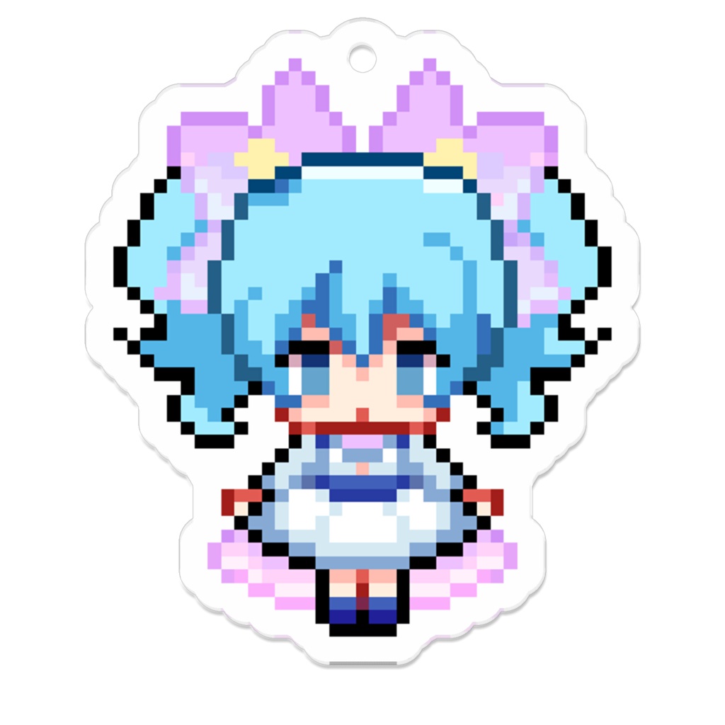 スピカ ドット絵アクリルキーホルダー