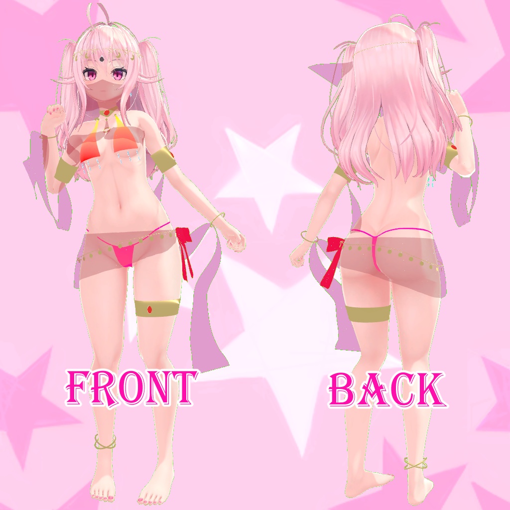 イヨ用衣装モデル『踊り子衣装』