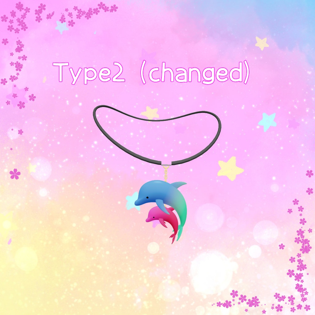 レゾナント・ドルフィン ネックレス