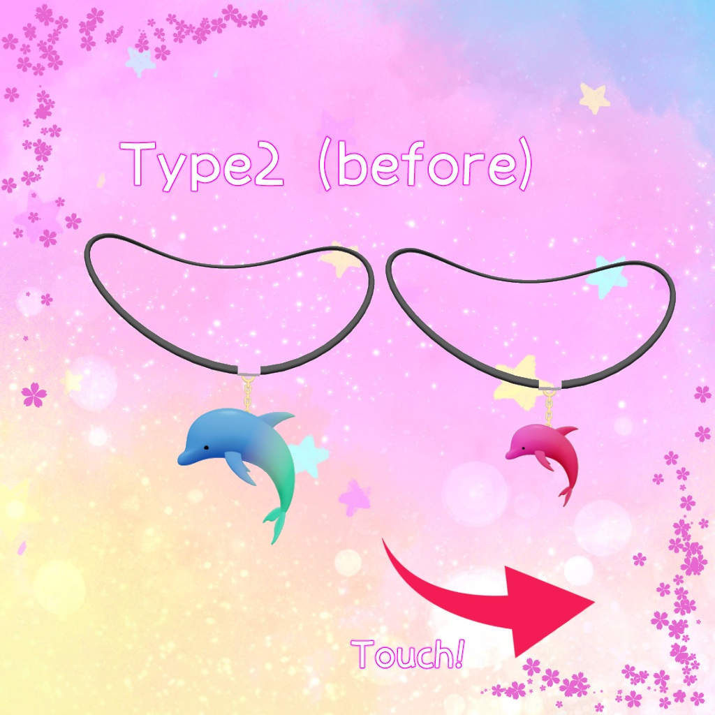 レゾナント・ドルフィン ネックレス