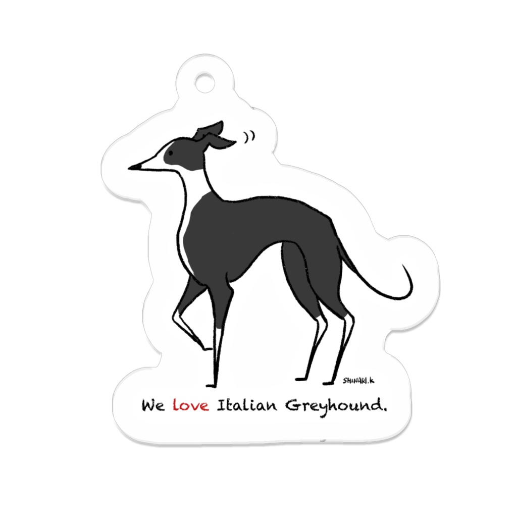 イタグレアクキー/全3色