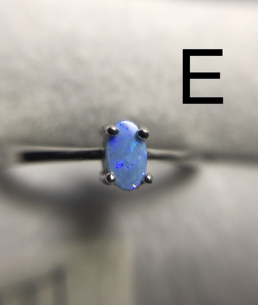 アウトレット:タブレットオパールの指輪