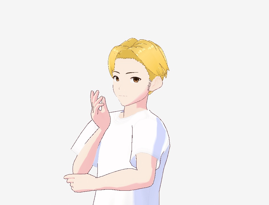 イケメン短髪(VRoid Studioデータ)