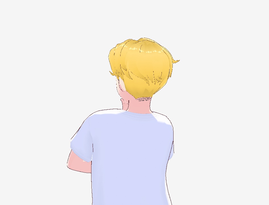 イケメン短髪(VRoid Studioデータ)