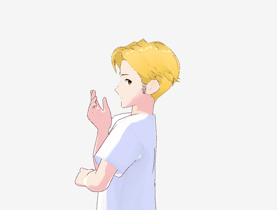 イケメン短髪(VRoid Studioデータ)