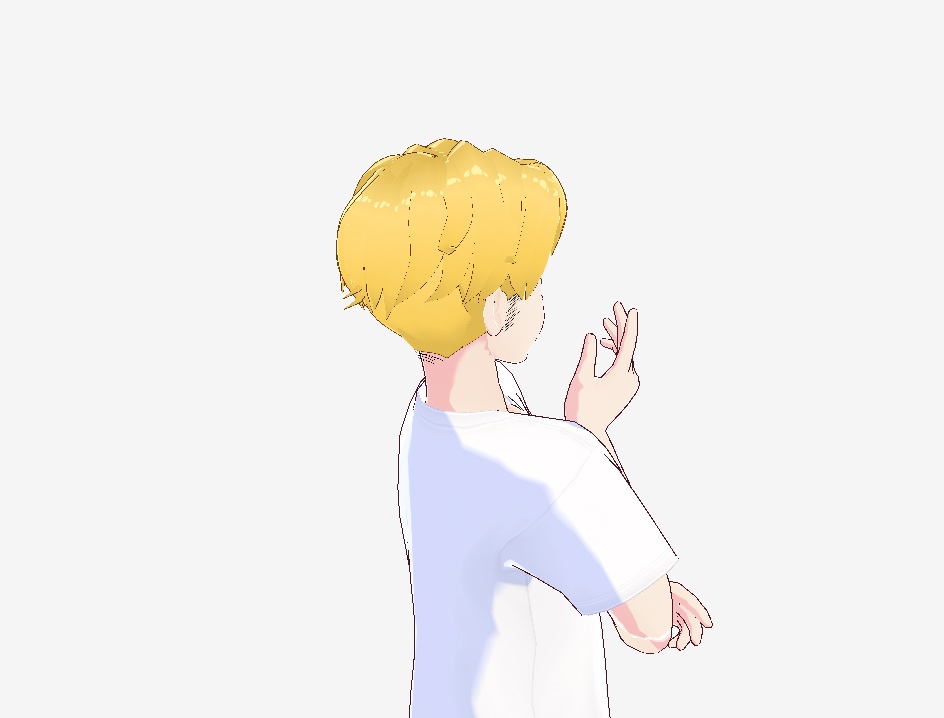 イケメン短髪(VRoid Studioデータ)