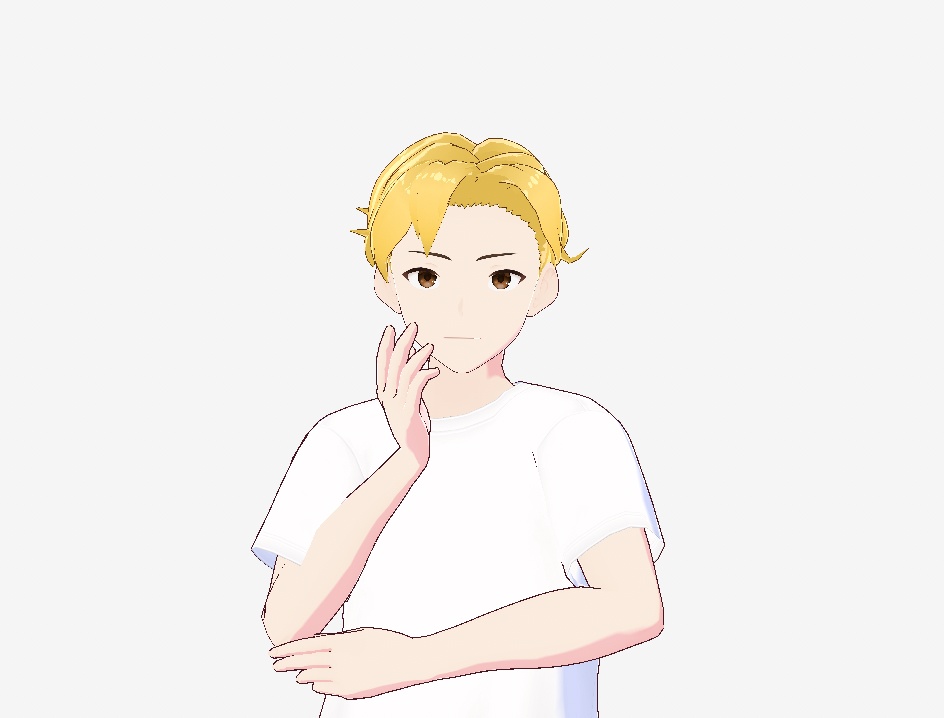 イケメン短髪（VRoid Studioデータ）