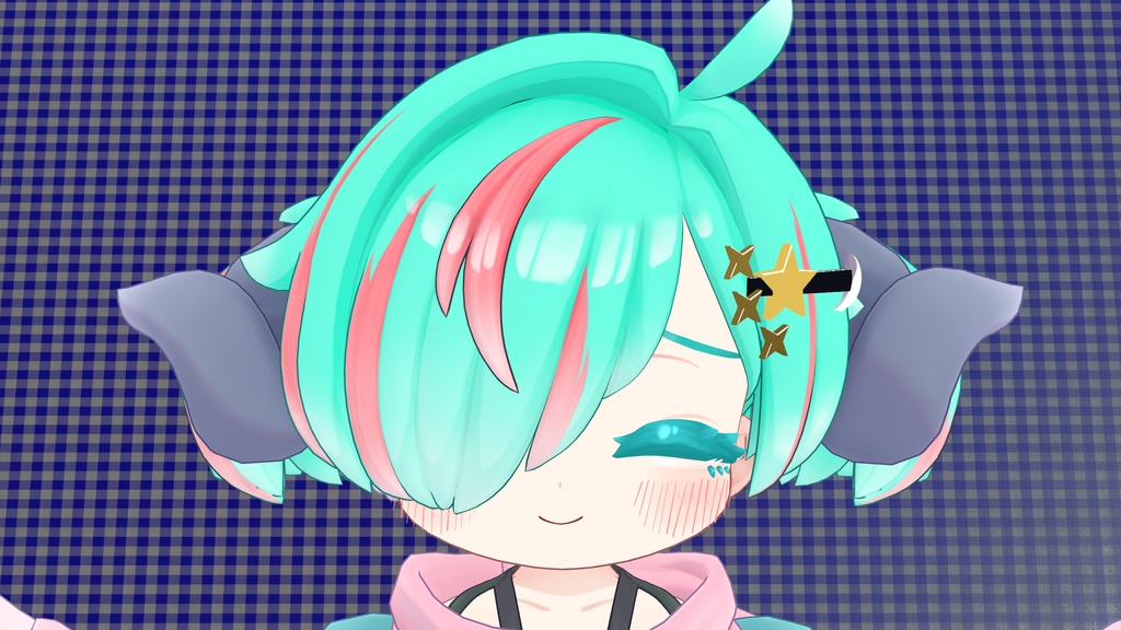 【無料配布】星の髪飾り