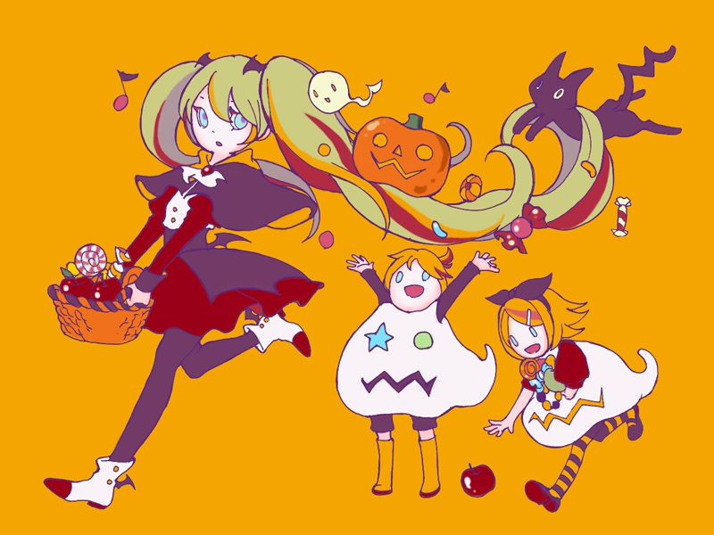 ハロウィンミクマスキングテープ