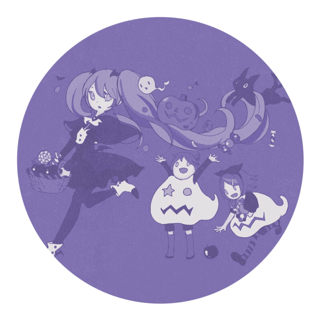 ハロウィンミクマスキングテープ