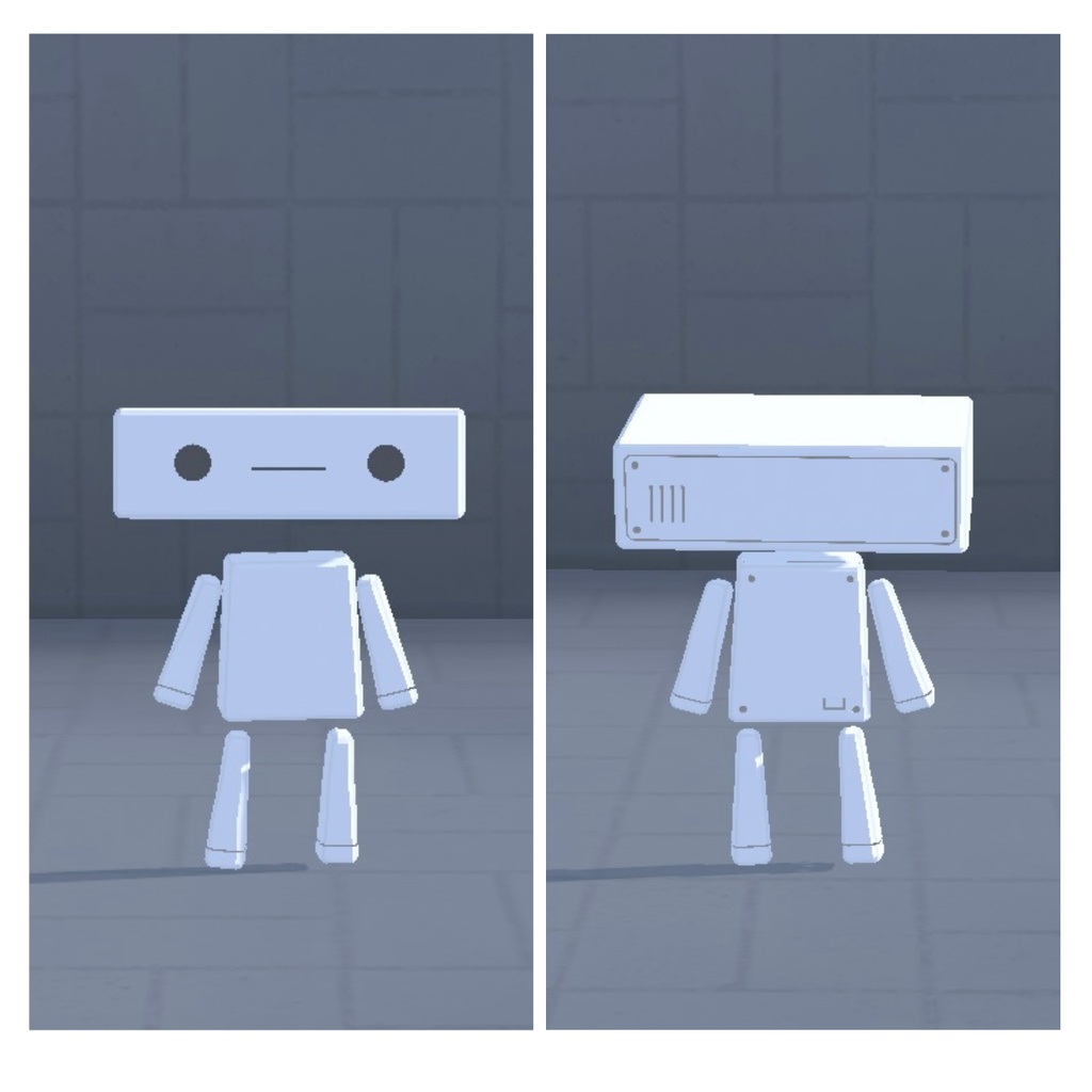 オリジナル3Dアバター :ペケ(Quest対応)