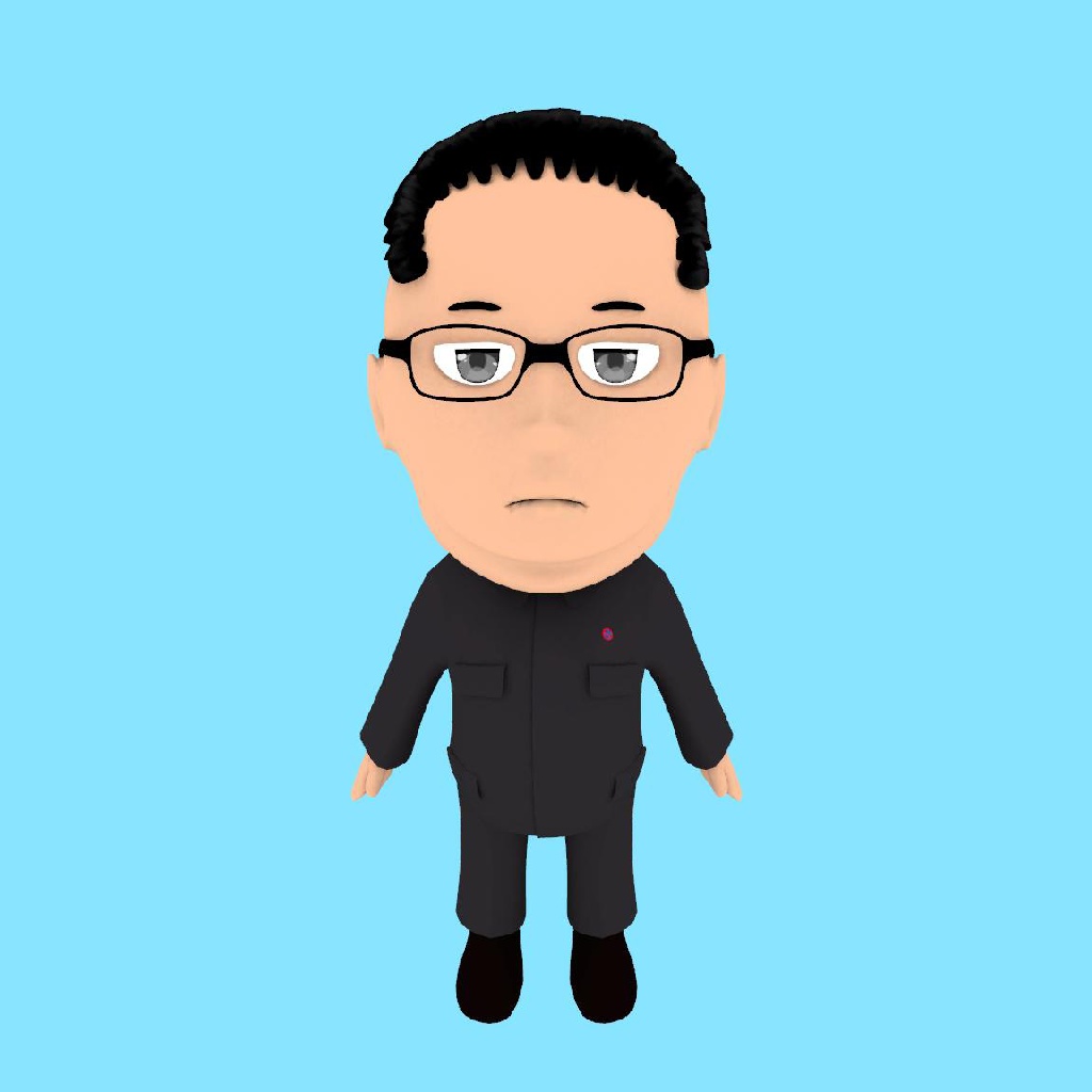 【vrmモデル】デフォルメンKIM