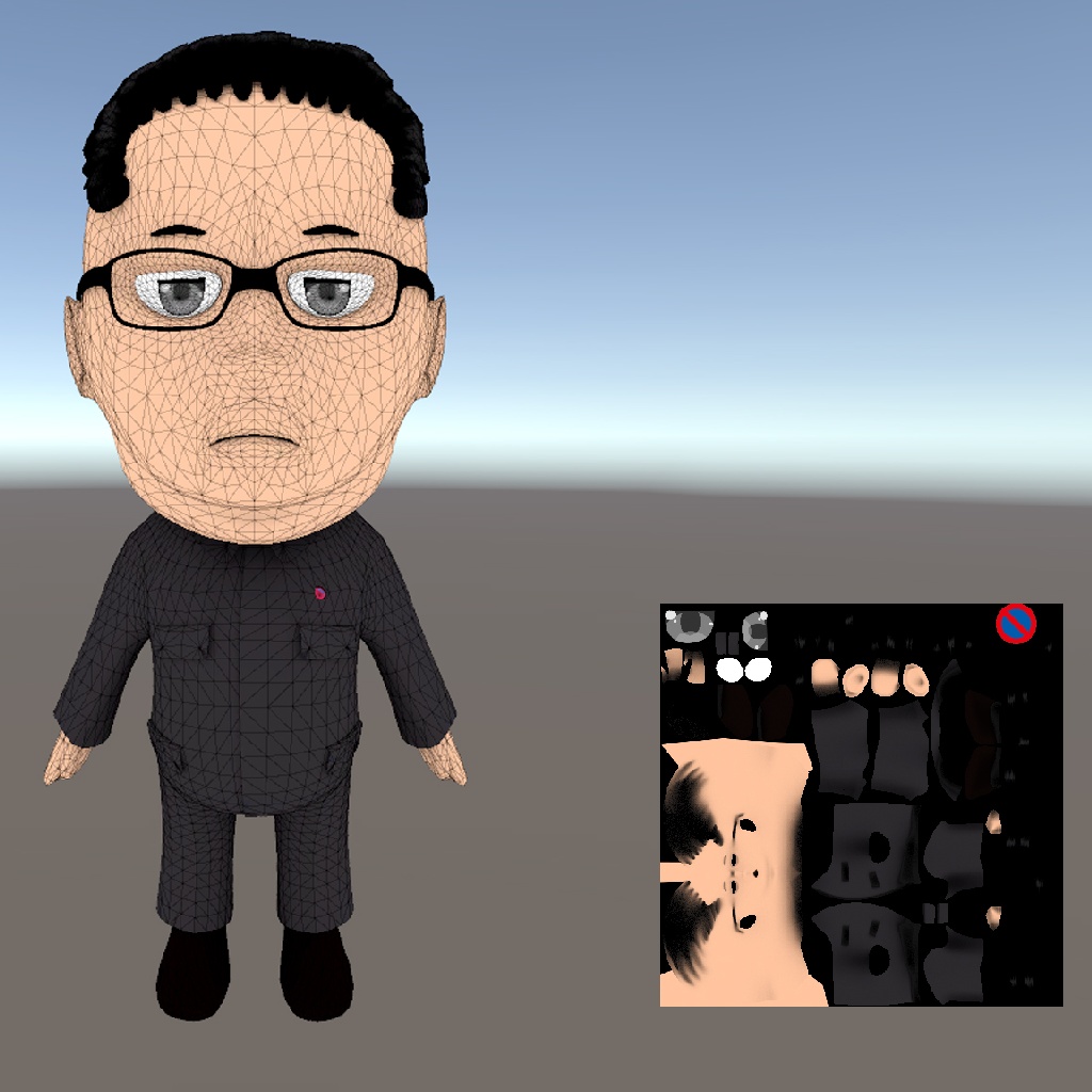 【vrmモデル】デフォルメンKIM