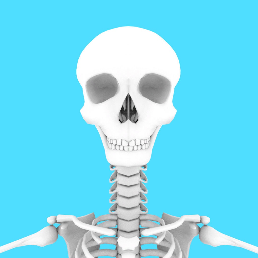 【vrmモデル】シンプルスケルトン