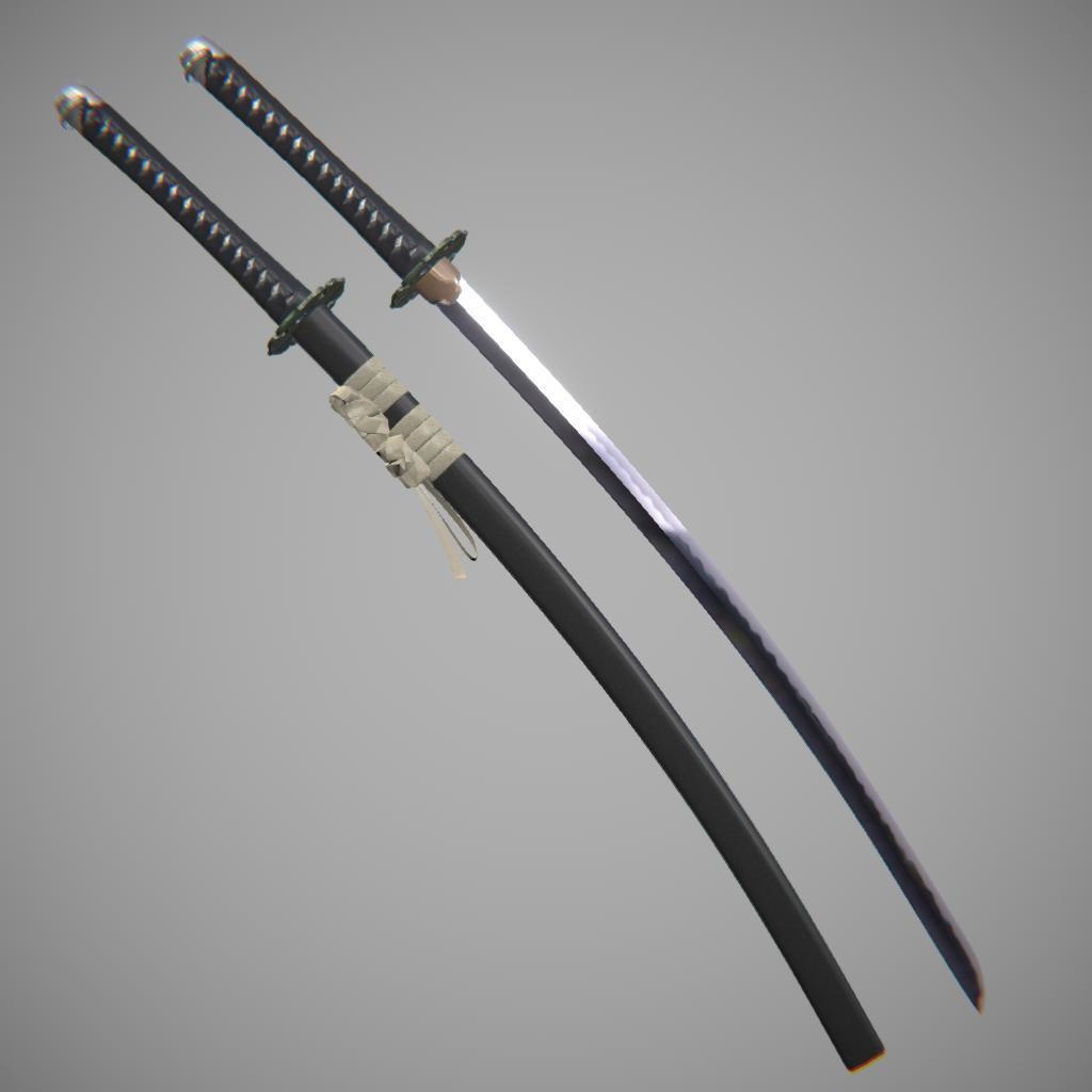 日本刀（刃は切れないものです）
