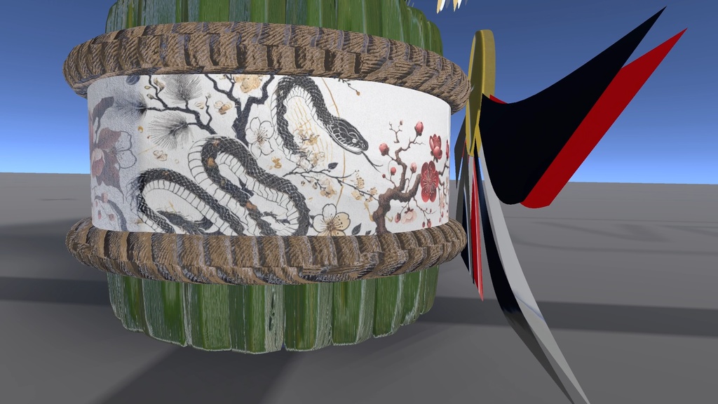 無駄に重い2025年新春門松