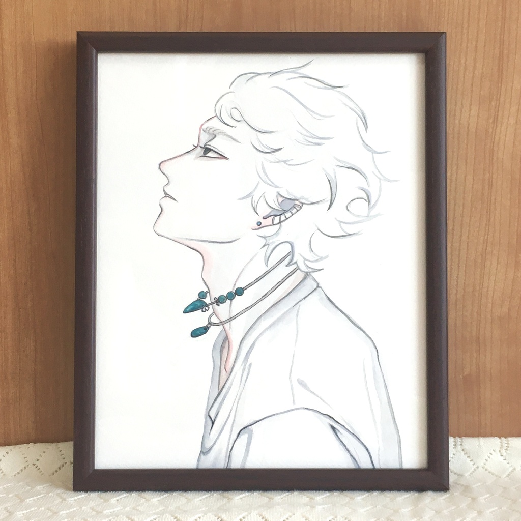 ドローイング原画「」ながれる02