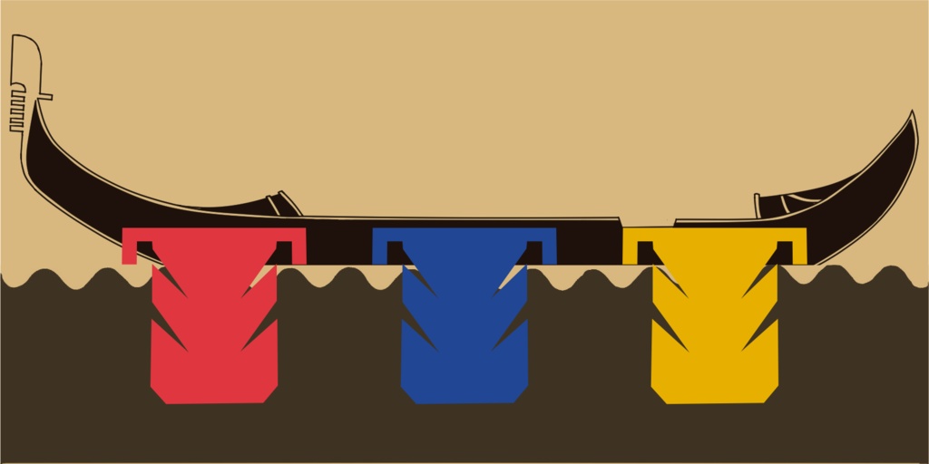 ゴンドラオール紙クリップ