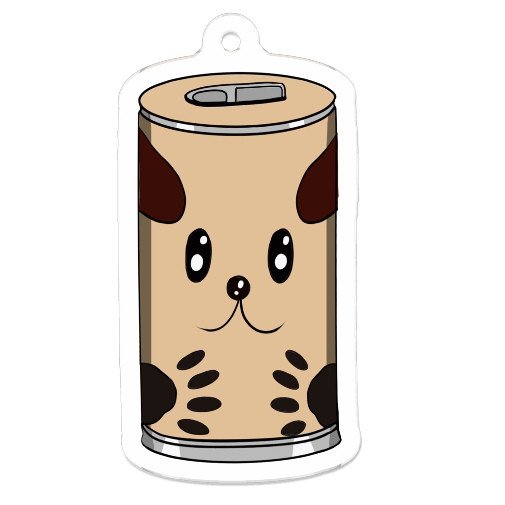 ケモCan! 犬 缶タイプ アクキー