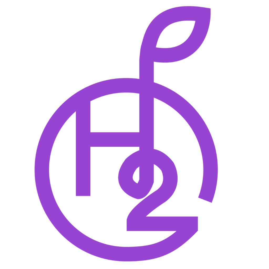 水素林檎マークステッカー