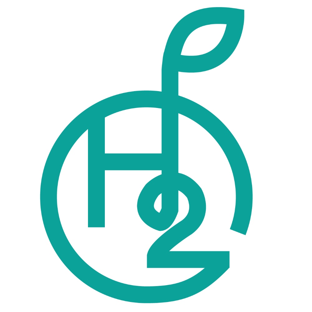 水素林檎マークステッカー