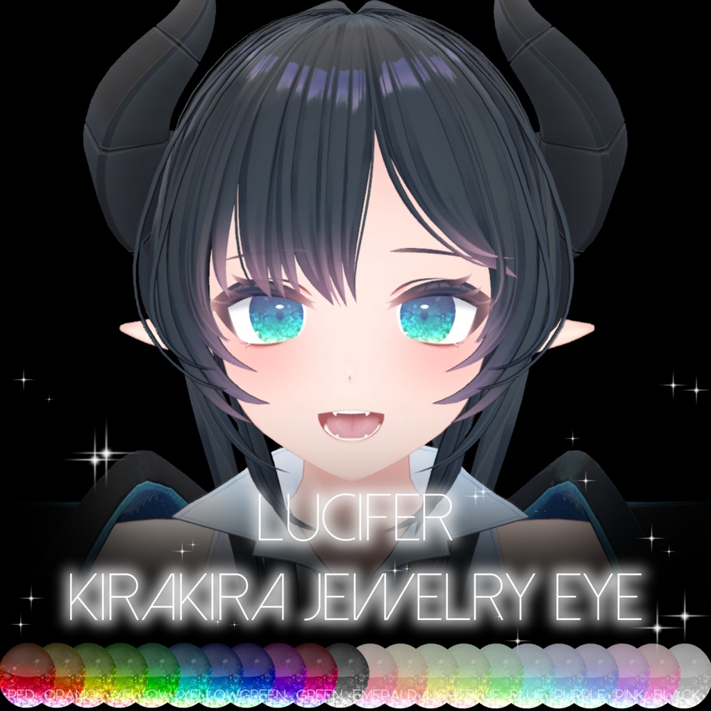 【MEME】KIRAKIRA JEWELRY EYE【LUCIFER】