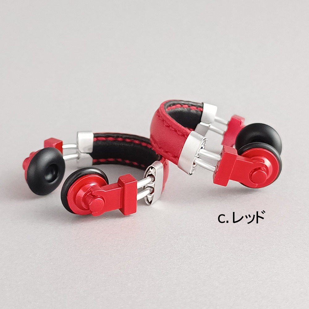 ぬいさん用の小さなヘッドホン