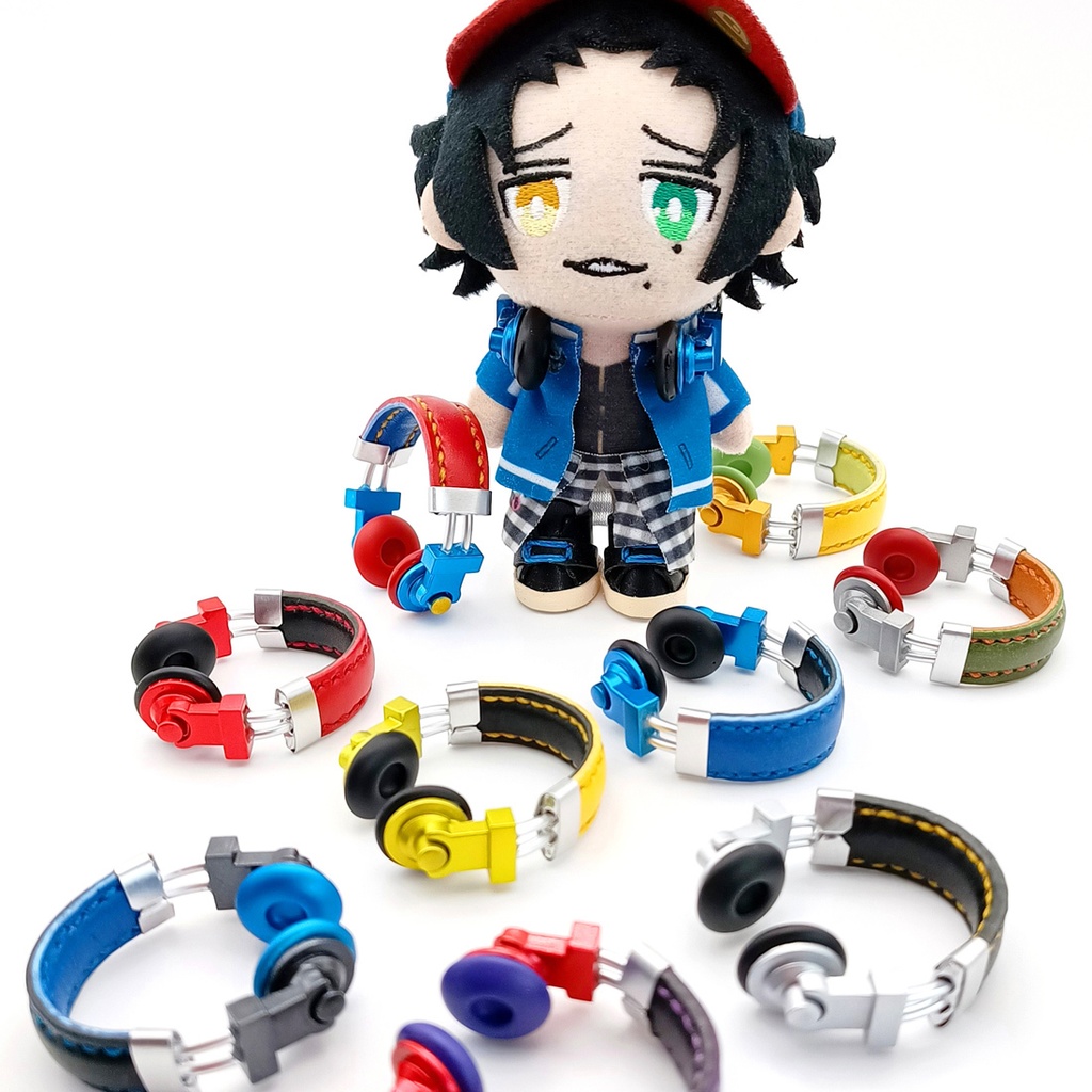 ぬいさんの小さなヘッドホン