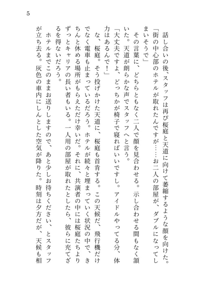 雪と陽のあいだでおやすみ