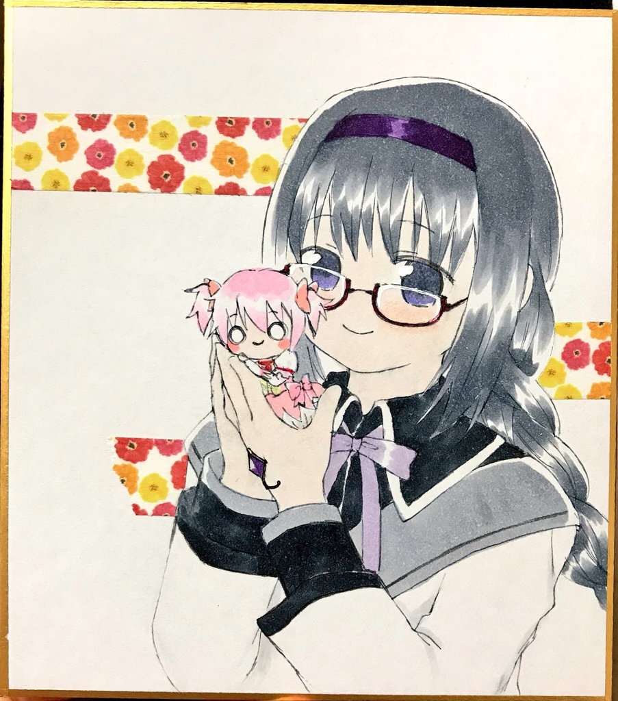 ほむまど小色紙