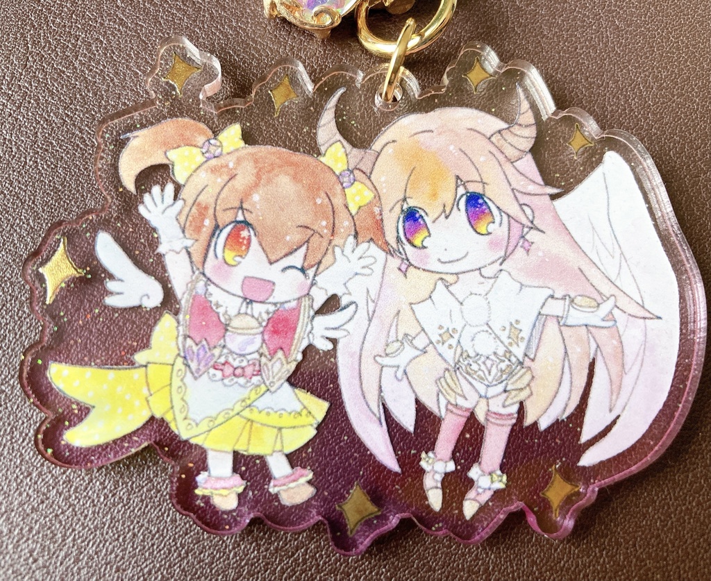 アークr ちょこ 覚醒ちょこアクリルキーホルダー 天使の棲む森 Booth