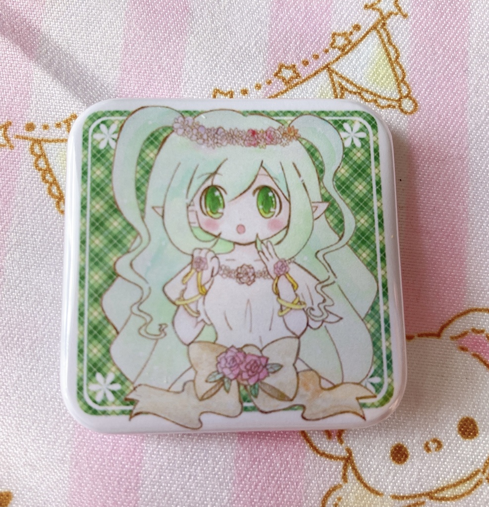 【創作】リィノナ缶マグネット