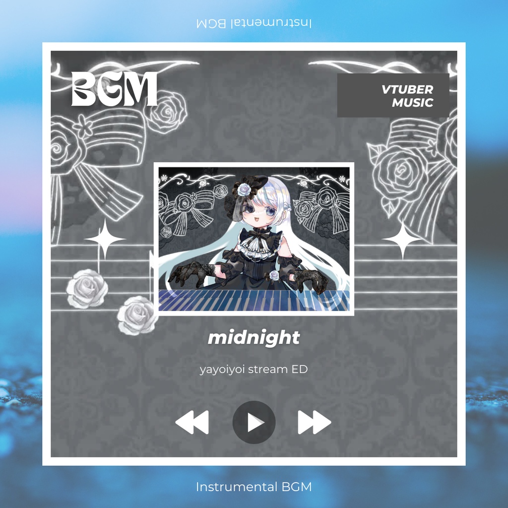 『midnight』Instrumental BGM【#夜世生宵】