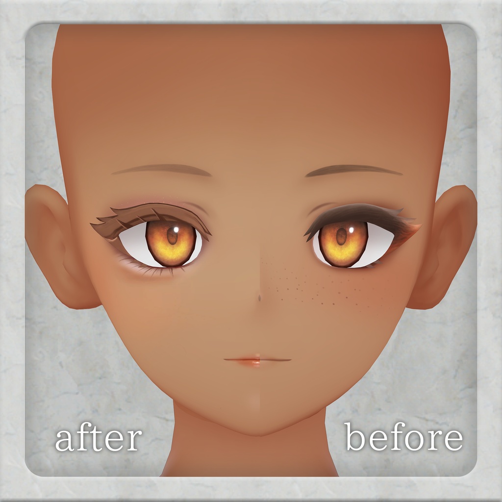 【更新版】🦈輝鮫式 FACE MAKE UP TEXTURE SHERLEN ver2.0🦈
