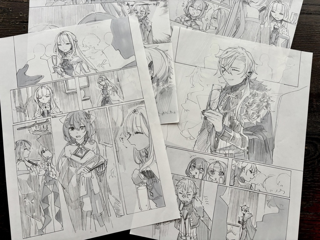 【原画】社交場🎲👑🌸【2434】