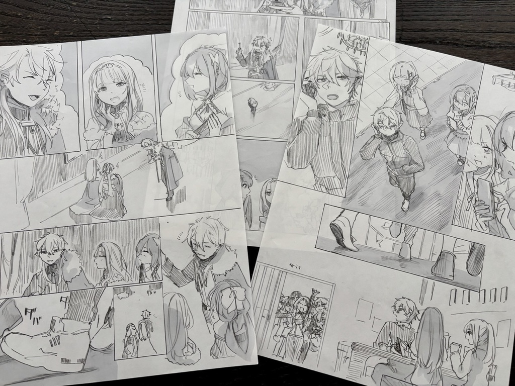 【原画】合体ムーヴ🎲👑🌸【2434】